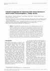 Research paper thumbnail of Induced mutagenesis for improving water stress tolerance in durum wheat (Triticumturgidum L. subsp. durum)