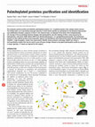 Research paper thumbnail of Palmitoylated proteins: purification and identification