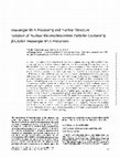 Research paper thumbnail of Messenger RNA processing and nuclear structure: isolation of nuclear ribonucleoprotein particles containing beta-globin messenger RNA precursors