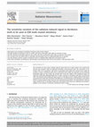 Research paper thumbnail of The sensitivity variation of the radiation induced signal in deciduous teeth to be used in ESR tooth enamel dosimetry