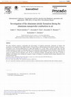 Research paper thumbnail of Investigation of the Aluminum Nitride Formation During the Aluminum Nanopowder Combustion in Air