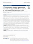 Research paper thumbnail of [18F]Atorvastatin: synthesis of a potential molecular imaging tool for the assessment of statin-related mechanisms of action