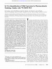 Research paper thumbnail of In Vivo Quantification of ERβ Expression by Pharmacokinetic Modeling: Studies with <sup>18</sup>F-FHNP PET