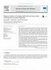 Research paper thumbnail of Response statistics of rotating shaft with non-linear elastic restoring forces by path integration