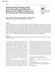 Research paper thumbnail of Psychometric Properties of the Dutch Strengths and Difficulties Questionnaire (SDQ) in Adolescent Community and Clinical Populations