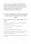 Research paper thumbnail of Screening for mental health problems in a Norwegian preschool population. A validation of the ages and stages questionnaire: Social‐emotional (ASQ:SE)