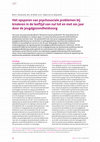 Research paper thumbnail of Het opsporen van psychosociale problemen bij kinderen in de leeftijd van nul tot en met zes jaar door de jeugdgezondheidszorg