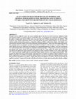 Research paper thumbnail of EVALUATION OF SELECTED BURNT PLANT RESIDUES AND MINERAL FERTILIZERS ON SOIL PROPERTIES AND NUTRIENT UPTAKE AND GROWTH PARAMETERS OF OIL PALM SEEDLINGS