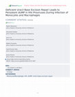 Research paper thumbnail of Deficient Uracil Base Excision Repair Leads to Persistent dUMP in HIV Proviruses During Infection of Monocytes and Macrophages