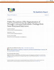 Research paper thumbnail of Public Perceptions of the Stigmatization of Wrongly Convicted Individuals: Findings from Semi-Structured Interviews