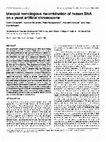 Research paper thumbnail of Unequal homologous recombination of human DNA on a yeast artificial chromosome