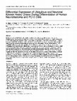 Research paper thumbnail of Differential Expression of Ubiquitous and Neuronal Kinesin Heavy Chains During Differentiation of Human Neuroblastoma and PC12 Cells