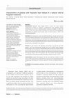 Research paper thumbnail of Characteristics of patients with rheumatic heart disease in a national referral hospital in Indonesia