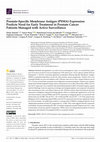 Research paper thumbnail of Prostate-Specific Membrane Antigen (PSMA) Expression Predicts Need for Early Treatment in Prostate Cancer Patients Managed with Active Surveillance