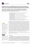 Research paper thumbnail of Osteocyte-Derived CaMKK2 Regulates Osteoclasts and Bone Mass in a Sex-Dependent Manner through Secreted Calpastatin