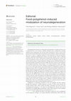 Research paper thumbnail of Editorial: Food-polyphenol-induced modulation of neurodegeneration