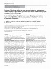 Research paper thumbnail of Lesions of the biceps pulley as cause of anterosuperior impingement of the shoulder in the athlete: potentials and limits of MR arthrography compared with arthroscopy