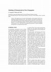 Research paper thumbnail of Modeling of Metamaterials in Wave Propagation