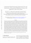 Research paper thumbnail of A Sequential Global Programming Approach for Two-scale Optimization of Homogenized Multiphysics Problems with Application to Biot Porous Media