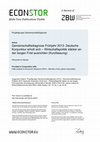 Research paper thumbnail of Gemeinschaftsdiagnose Frühjahr 2013: Deutsche Konjunktur erholt sich – Wirtschaftspolitik stärker an der langen Frist ausrichten (Kurzfassung)