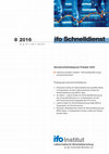 Research paper thumbnail of Gemeinschaftsdiagnose Frühjahr 2016: Aufschwung bleibt moderat - Wirtschaftspolitik wenig wachstumsorientiert