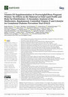 Research paper thumbnail of Vitamin D3 Supplementation in Overweight/Obese Pregnant Women: No Effects on the Maternal or Fetal Lipid Profile and Body Fat Distribution—A Secondary Analysis of the Multicentric, Randomized, Controlled Vitamin D and Lifestyle for Gestational Diabetes Prevention Trial (DALI)