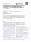 Research paper thumbnail of Karyotype Description of Two Andean Species of the guarani Group of Drosophila (Díptera: Drosophilidae) and Cytological Notes