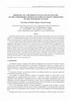 Research paper thumbnail of Proposal of a Method to Evaluate of Include of the Undesirable Human Factors on Safety Operation of the Transport System