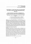 Research paper thumbnail of Assessment of the Influence of the Human Factor on Safety of the Transportation Process / Ocena Wpływu Czynnika Ludzkiego Na Bezpieczeństwo Procesu Transportowego