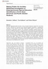 Research paper thumbnail of Making Visible the Invisible: Multistudy Investigation of Disproportionate Special Education Identification of U.S. Asian American and Pacific Islander Students