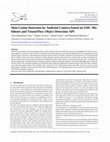 Research paper thumbnail of Skin Lesion Detection by Android Camera based on SSD- Mobilenet and TensorFlow Object Detection API