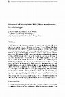 Research paper thumbnail of Removal of tributyltin (TBT) from wastewater by microalgae