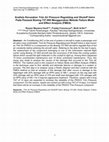 Research paper thumbnail of Analisis Kerusakan Trim Air Pressure Regulating and Shutoff Valve Pada Pesawat Boeing 737-800 Menggunakan Metode Failure Mode and Effect Analysis (FMEA) di PT.GMF Aeroasia,TBK