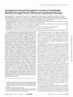 Research paper thumbnail of Semaphorin 3d and semaphorin 3e direct endothelial motility through distinct molecular signaling pathways