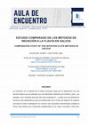 Research paper thumbnail of ESTUDIO COMPARADO DE LOS MÉTODOS DE INICIACIÓN A LA FLAUTA EN GALICIA