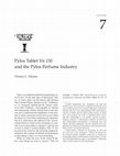 Research paper thumbnail of Pylos Tablet Vn 130 and the Pylos Perfume Industry