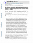 Research paper thumbnail of Sex-dependent programming effects of prenatal glucocorticoid treatment on the developing serotonin system and stress-related behaviors in adulthood