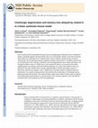 Research paper thumbnail of Cholinergic degeneration and memory loss delayed by vitamin E in a Down syndrome mouse model