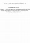 Research paper thumbnail of ESTRATTO DALLA TESI ALESSANDRO DELL'OTTO: ORALITA' E SCRITTURA NELLA LETTERATURA DELLA DIASPORA AFROITALIANA.