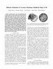 Research paper thumbnail of Efficient estimation of accurate maximum likelihood maps in 3D