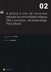 Research paper thumbnail of A Pesca e Uso De Recursos Naturais Na Comunidade Indigena São Lourenço, Jacareacanga, Pará, Brasil