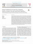 Research paper thumbnail of Opening of endothelial cell–cell contacts due to sonoporation