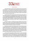 Research paper thumbnail of Crítica da crítica