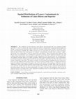 Research paper thumbnail of Spatial Distributions of Legacy Contaminants in Sediments of Lakes Huron and Superior