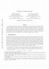 Research paper thumbnail of G R ] 3 M ay 2 01 6 Entropy on abelian groups ∗