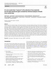 Research paper thumbnail of It is not crystal clear: "nuances" in the selection of raw materials for Iron Age translucent glass revealed by chemical analyses of beads from central Italy