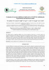 Research paper thumbnail of Evaluation of corrosion inhibition of mild steel in 1.0 M HCl by Sulfathiazole:Experimental and theoretical studies