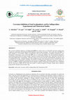 Research paper thumbnail of Corrosion Inhibition of Steel in phosphoric acid by Sulfapyridine:Experimental and Theoretical Studies