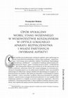 Research paper thumbnail of Opór społeczny wobec stanu wojennego w województwie koszalińskim w optyce lokalnego aparatu bezpieczeństwa i władz partyjnych (wybrane aspekty)