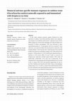 Research paper thumbnail of Humoral and non-specific immune responses in rainbow trout (Oncorhynchus mykiss) naturally exposed to and immunized with Streptococcus iniae